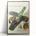 Retro Canada Dry Ad Poster | Vintage Soda Wall Art