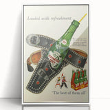 Retro Canada Dry Ad Poster | Vintage Soda Wall Art