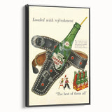 Retro Canada Dry Ad Poster | Vintage Soda Wall Art