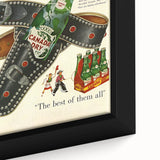 Retro Canada Dry Ad Poster | Vintage Soda Wall Art