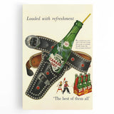Retro Canada Dry Ad Poster | Vintage Soda Wall Art