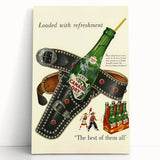 Retro Canada Dry Ad Poster | Vintage Soda Wall Art