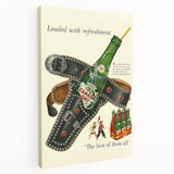 Retro Canada Dry Ad Poster | Vintage Soda Wall Art