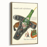 Retro Canada Dry Ad Poster | Vintage Soda Wall Art