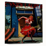 Retro Wall Art – Cyndi Lauper She’s So Unusual Canvas Print