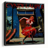 Retro Wall Art – Cyndi Lauper She’s So Unusual Canvas Print