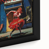 Retro Wall Art – Cyndi Lauper She’s So Unusual Canvas Print