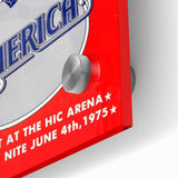 America Band 1975 Concert Poster – Retro Rock Wall Art