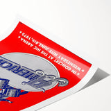 America Band 1975 Concert Poster – Retro Rock Wall Art