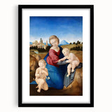 Renaissance Art Prints: Madonna and Child with Infant Saint John by Raphael