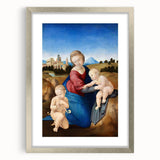 Renaissance Art Prints: Madonna and Child with Infant Saint John by Raphael