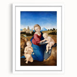 Renaissance Art Prints: Madonna and Child with Infant Saint John by Raphael