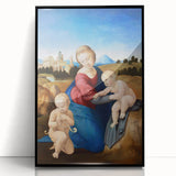 Renaissance Art Prints: Madonna and Child with Infant Saint John by Raphael