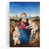 Renaissance Art Prints: Madonna and Child with Infant Saint John by Raphael