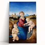 Renaissance Art Prints: Madonna and Child with Infant Saint John by Raphael