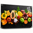 Tropical Fruit Medley - Vibrant Kitchen Wall Art for Fresh Decor