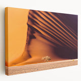 Large canvas print of a Namibian landscape, featuring muted earth tones, ideal for kitchen wall art.