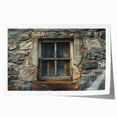 Extra large rolled print of a Georgian landscape with floral elements in muted earth tones, ideal for dining room wall art.