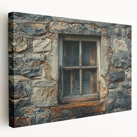 Large stretched canvas featuring a serene Asian landscape in muted green and brown tones, suitable for kitchen wall art.
