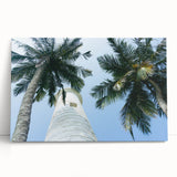 Black and white photograph of a Sri Lankan landscape on stretched canvas, ideal for kitchen wall art.