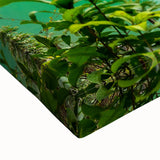 Large art of a black and white Vietnamese landscape on stretched canvas, suitable for bedroom wall decor.