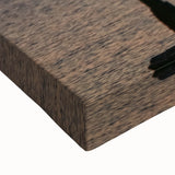 Large art of a Bulgarian landscape in black and white on stretched canvas, suitable for bedroom wall decor.