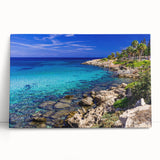 Black and white photo of a European street scene on a large stretched canvas, suitable for kitchen wall art.