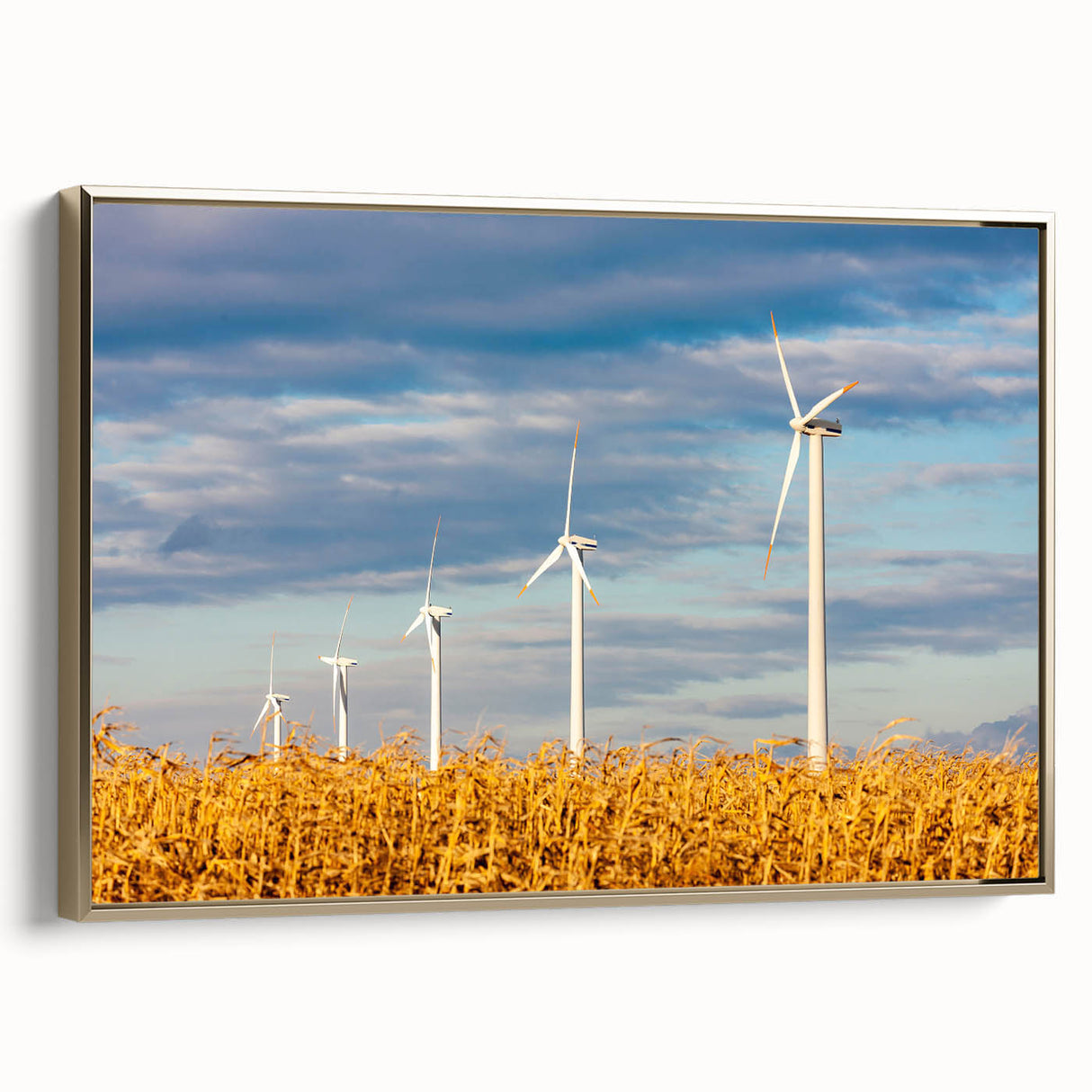 Framed canvas featuring a vintage-style landscape of the Czech Republic in muted earth tones, ideal for bedroom wall art.