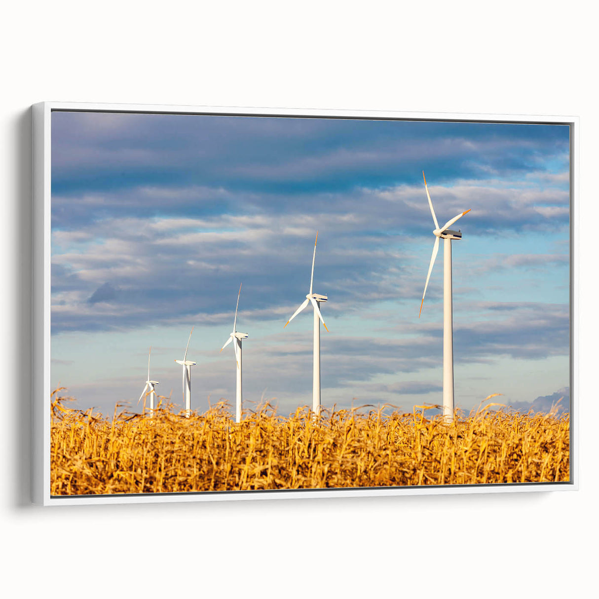 Vintage poster art of a Czech Republic scenery on framed canvas, featuring colorful art in extra large size.