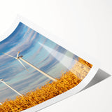 Extra large wall art featuring line art flowers in black on a white background, ideal for large living room wall decor.