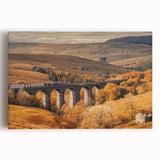 Black and white photo of Cumbria, England on stretched canvas, suited for kitchen or bedroom wall art.
