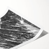 Extra large wall art featuring line art flowers with muted earth tones on a rolled print, ideal for large living room decor.