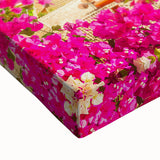 Black and white landscape painting of Southern France on a large stretched canvas, suitable for bedroom decor.