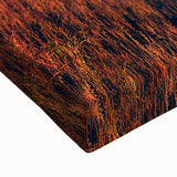 Large art depicting a black and white landscape painting of a Ukrainian scenery on stretched canvas.