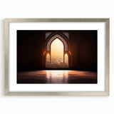 Textured abstract art print of Dubai skyline in muted silver and gray tones on a framed canvas, suitable for bedroom decor.