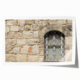 Extra large rolled print of Tel Aviv scenery with muted earth tones, ideal for art wall dining room.
