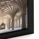 Extra large framed canvas depicting a textured, colorful New Zealand Canterbury landscape, ideal for living room decor.