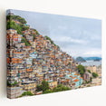 Large canvas print of a vibrant Brazilian landscape, ideal for kitchen wall art.