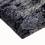 Black and white landscape art painting of Chilean scenery on stretched canvas, suitable for bedroom wall decor.