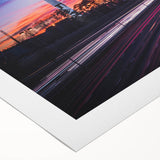 Art deco poster of Alabama scenery in muted earth tones on rolled canvas, suitable for dining room wall art.