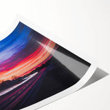 Extra large wall art featuring line art flowers in black on a white background, ideal for large living room decor.