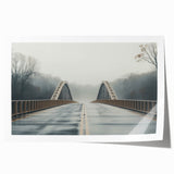 Scenic Arkansas landscape on rolled print, featuring vibrant green tones, ideal for art wall dining room.