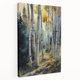 Large canvas print of a scenic Aspen, Colorado landscape in muted earth tones, ideal for kitchen wall art.