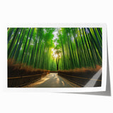 Extra large rolled print of Maui scenery featuring vibrant floral elements, ideal for art wall dining room.