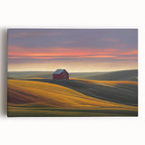 Black and white photographic print of Idaho scenery on large stretched canvas, suitable for kitchen wall art.