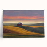 Black and white stretched canvas of an Idaho landscape, ideal for kitchen wall art or bedroom ambiance.