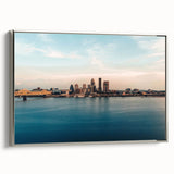 Landscape art painting of a Kentucky scenery on framed canvas.