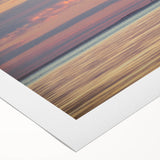 Art Deco poster of Louisiana scenery in muted earth tones on rolled canvas, suitable for dining room wall art.