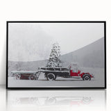 Large abstract wall art depicting the Charlotte skyline in muted gray tones on a framed acrylic panel.