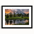 Colorful abstract art print of the Grand Tetons in vibrant hues on a textured, extra large canvas.